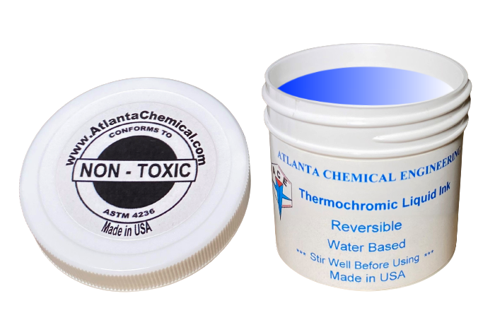 Blue-Colorless Thermochromic Liquid Ink